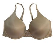 MAIDENFORM Bra NEW Size 38D Nude Tan Underwire Padded Adjustable Straps