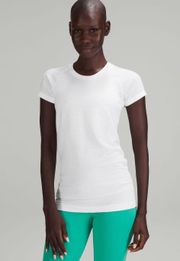 White Swiftly Tech Short Sleeve