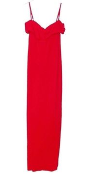 Nookie x Revolve Phoenix Gown Size Small Fire Red