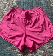 Lululemon Hotty Hot Shorts 4” Sonic Pink