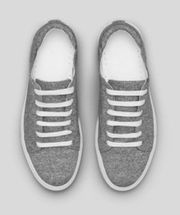 Gray & White KAM FREE Sneakers
