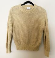 Wilfred Golden Sunny Yellow Crewneck Sweater