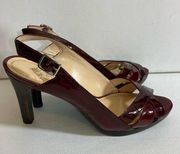 Ann Taylor Leather Strappy Heels 6.5