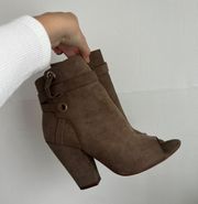 Suede Heels