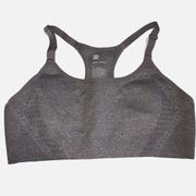 High Support Seamless Bonded Sports Bra All In Motion Light Heather Gray Medium