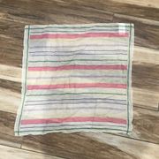 Madewell rainbow  striped neck scarf