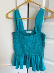 Boutique Teal Tank 