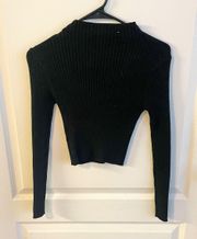 Cropped Turtleneck