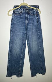 Outfitters High Rise Baggy Wide Leg Jeans