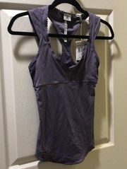 Stella McCartney Tennis Tank Purple SIze XS