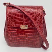 Glissandro Collection by , the Margo Red Crossbody Bag