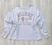 Disney Mickey & Friends Long Sleeve Top 2X