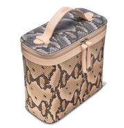 Consuela Python Slim Train Case Bag NWT