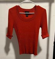 COPY - New York Clothing Co. Rust Colored Sweater