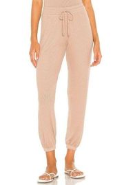 LNA Ribbed Jogger Nude Womens Size XS