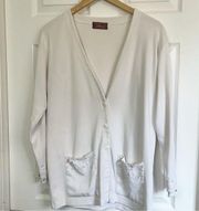 Worthington Vintage cardigan Sweater Size Medium