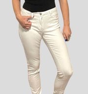 REWASH  9/29 regular low rise straight white jean.