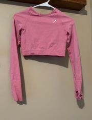 Pink Long Sleeve Top