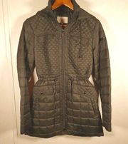 Laundry women's jacket Quilted olive green size extra small