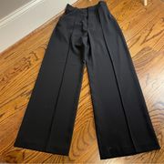 Uniqlo wide leg black pants