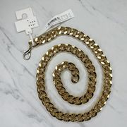 A New Day Chunky Gold Tone Metal Chain Link Belt Size Small S