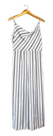 Striped  Jumpsuit L