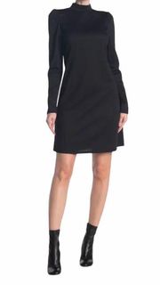 The Vanity Room Mock Neck Long Sleeve Dress 