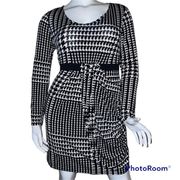 Daisy Fuentes houndstooth dress