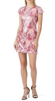 RACHEL Zoe Lulul Dress Cap Sleeve Sequin Mini Dress