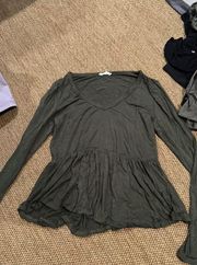 Olive Green Long Sleeve