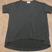 Black Cut Out T-shirt