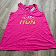 Danskin Pink Workout Tank-Large