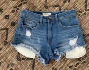 Cutoff Jean Shorts