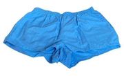 Urban Renewal Lightweight Athletic Short Shorts Blue Size Medium