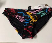 NWT Hurley bikini bottom full coverage size medium appears reversible