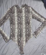 Snakeskin Body Suit