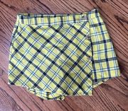 Kendall & Kylie Plaid Skort