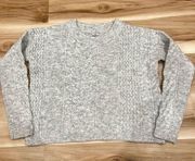 Sam Edelman Grey Knit Crewneck Sweater Women’s Small