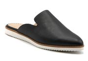 slip on black tan Mules size 7