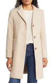 Lauren Ralph Lauren Wool Blend Reefer Coat