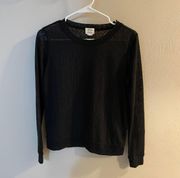 Black Lightweight Sweater