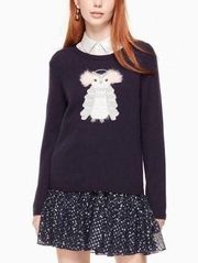 Navy Blue Owl Sweater