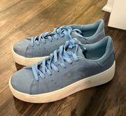 Platform Suede Sneakers