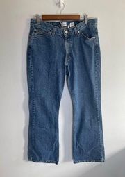 Vintage Calvin Klein Flare Doublestone Jeans Size 12 EUC! E
