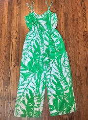 X Target Jumpsuit Green And White