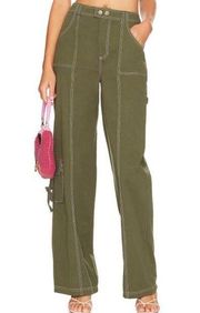 LPA Women's Green Noa Cargo Pant XL