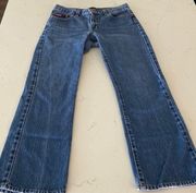 Tommy Hilfiger Wide Leg Denim Blue Jean Size 3