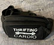 Black Fanny pack - thrifting is my cardio