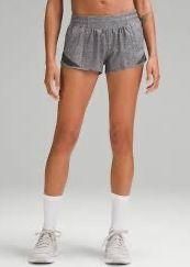 Hotty Hot Short 2.5”Heather Gray