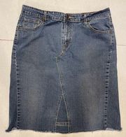 Levi Strauss Signature Denim Skirt Size 16